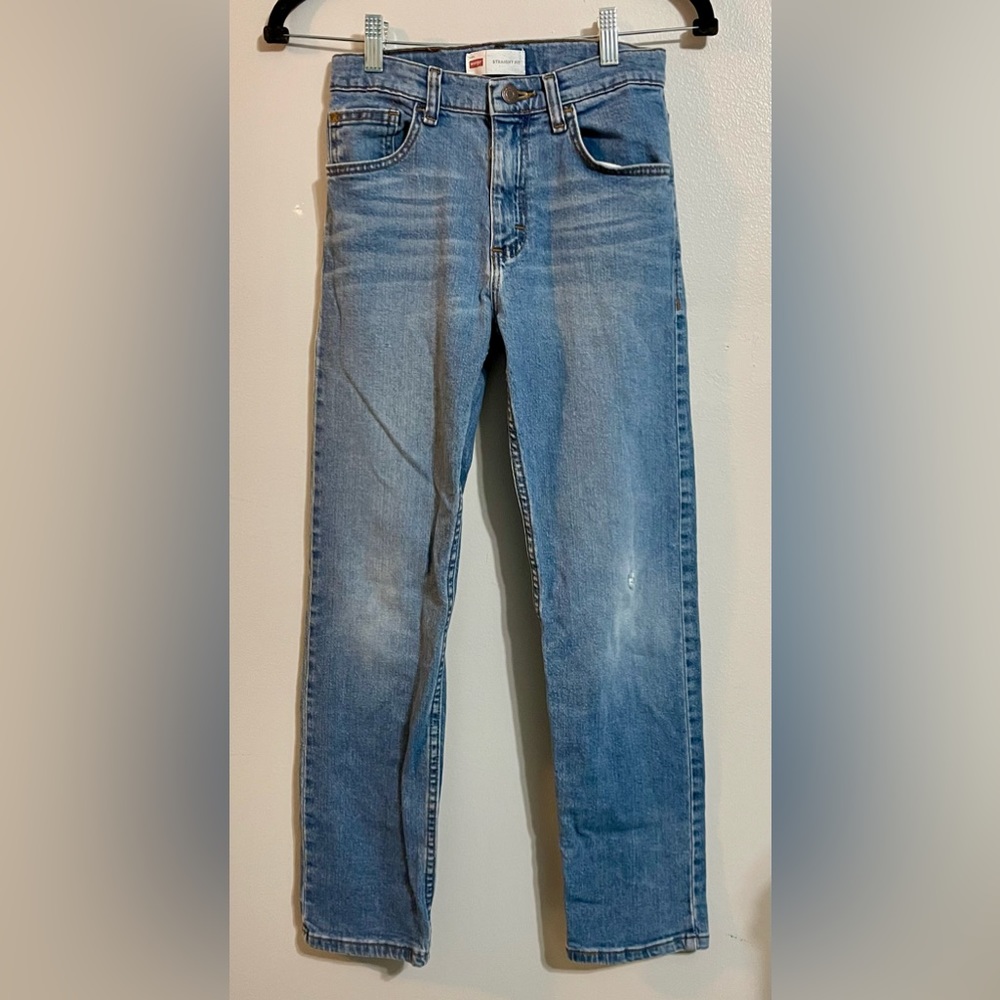 Boys Jeans Size 14 Slim Wrangler Straight Fit